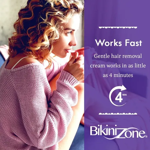 Crema Depilatoria Para Áreas Íntimas Bikini Zone 2 Oz (3