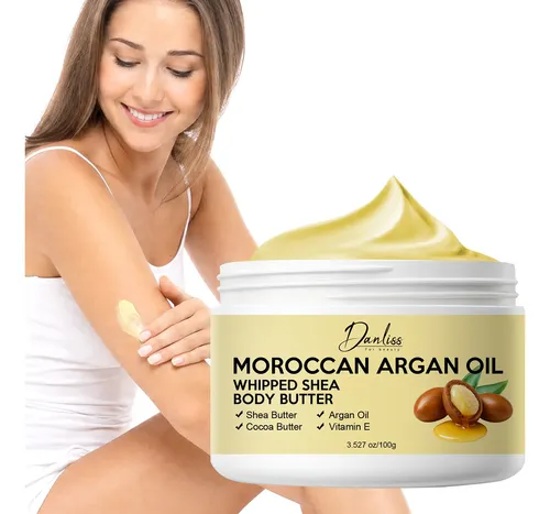 Manteca Corporal Danliss Con Aceite De Argán Y Karité Shea Butter