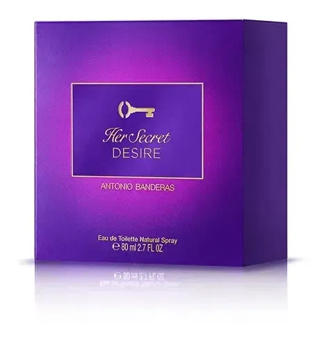 Perfume Mujer Her Secret Desire Edt 80 Ml Antonio Banderas