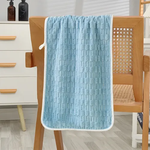 Toalla De Forro Polar Para Uso Doméstico, Baño Para Hombres