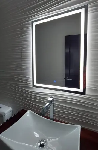 Espejo Rectangular Led 90x70cm Dimerizable