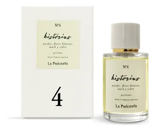 Perfume De Mujer La Pasionaria Historias N°4 Edp X 50 Ml
