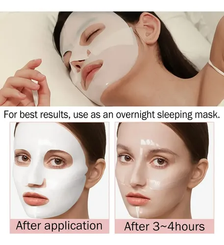 Kit 8 Mascarillas Faciales Hidratantes Con Biocolágeno