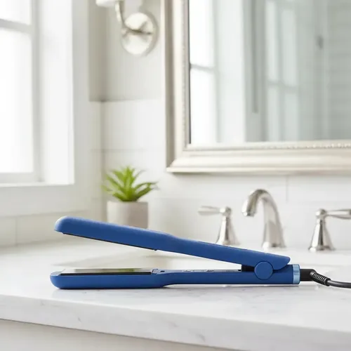 Allure Planchita De Pelo Doble Patin Titanium Pl1050ap Azul
