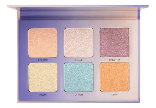 Kit iluminador Aurora Anastasia Beverly Hills Make Tone Glow, paleta de 6 tonos