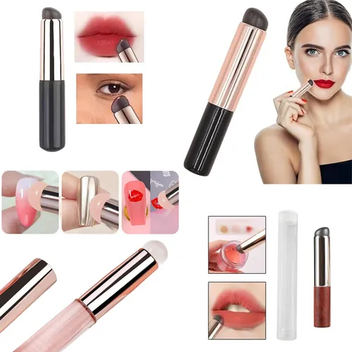 Brocha Silicona Multiuso Uñas Polvos Labios Lefemme