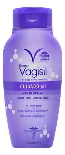 Dermo Vagisil Cuidado Ph Jabon Liquido Femenino Suave 240ml