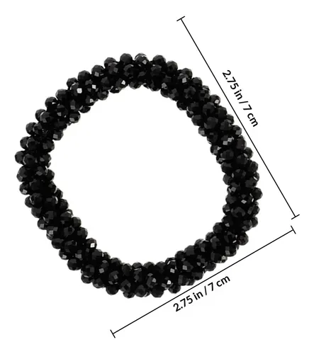 Set Of 3 Pigtail Holders For Hair Accessories