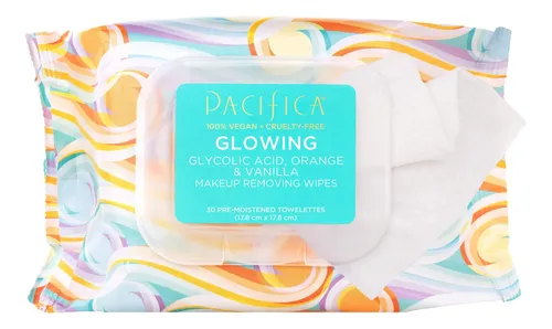 Toallitas Desmaquillantes Pacifica Glowing 60 Unidades