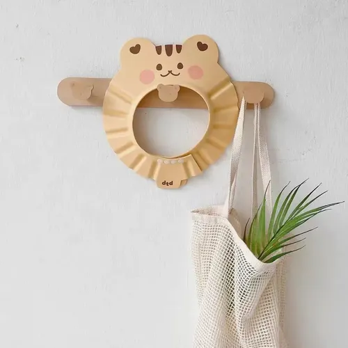 Gorro De Baño Ajustable Para Bebés Gorro Ducha Impermeable B
