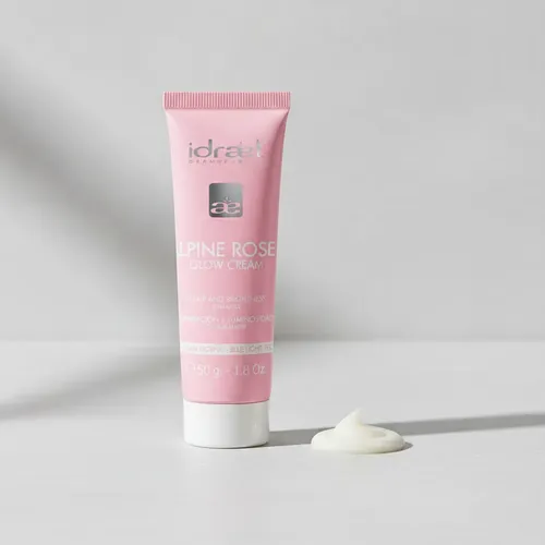 Crema Antiage Hidratante Alpine Roses Efecto Glow Idraet 50g