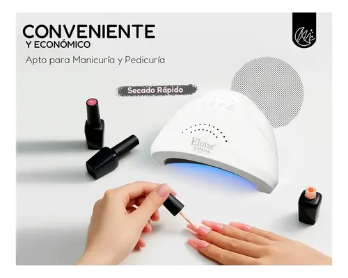 Kit Principiante Semipermanente Manicura Esmaltes Uñas Gel