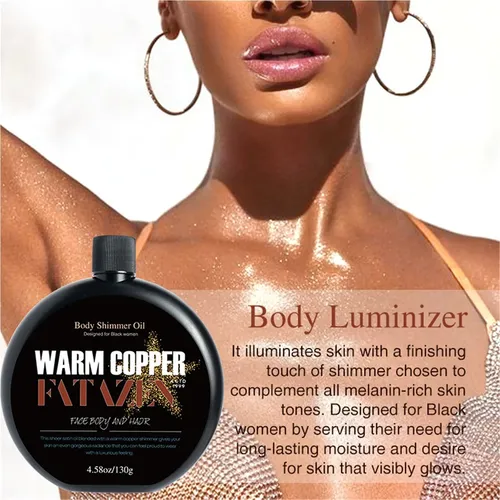 Autobronceador De Bronceado Con Aceite De Alto Brillo For