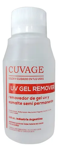 Removedor Esmalte Semipermanente Y Uñas Esculpidas 100cc