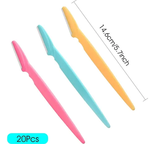 Rasurador De Cejas Fepito 20 Unidades Acero Inoxidable