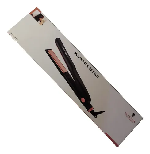 Planchita De Pelo Negra Y Rosa 220v/240v Alientech