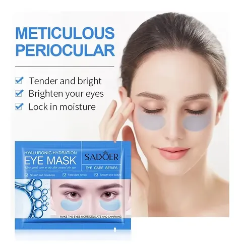 Mascarilla De Colageno Párpados Ojos Ojeras Pilaten X10