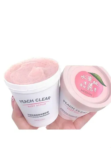 Exfoliante Corporal De Helado De Melocotón Con Niacinamida