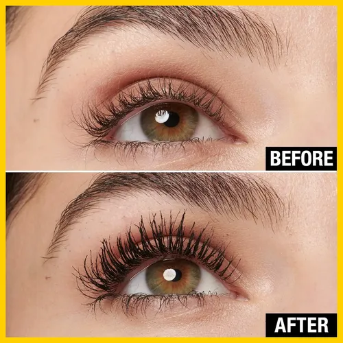 Mascara De Pestañas Volumen Intense Black Waterproof 20h