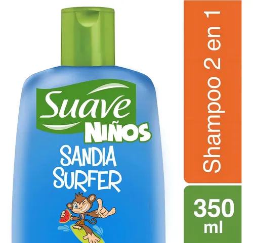 Suave Niños Sandía Shampoo Surfer 350mL.