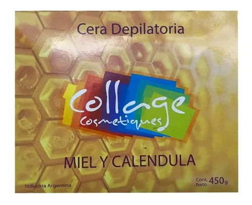 Cera Depilatoria Profesional Miel Collage Fundidor X 450 Gr
