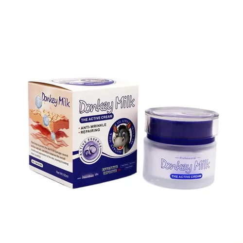 Crema De Leche De Burra Hidratante, Antiarrugas Y Reafirmant