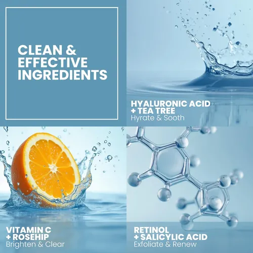 Sérum De Vitamina C Eva Naturals Retinol Ácido Salicílico Acneica Día/noche