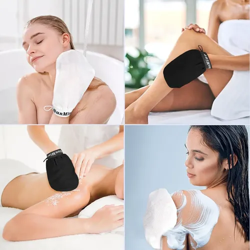 Guantes Exfoliantes Sunmine 2 Piezas Para Cuerpo