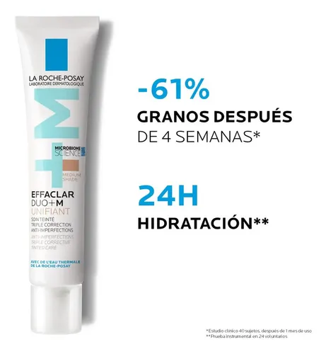 Crema Anti-imperfecciones Effaclar Duo+m Unifiant 40ml Medio