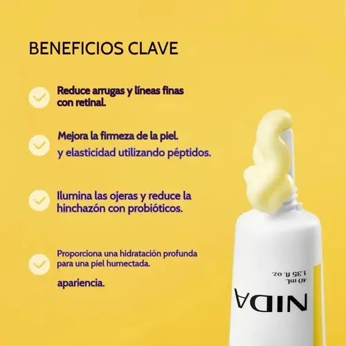Vvc //4 Piezas De Crema For Ojos Nida Revive Parahb