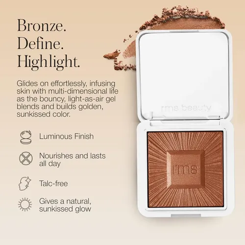 Bronceador En Polvo, Rms Beauty, Tono Tan Lines,;