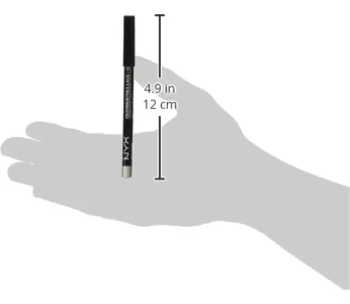 Lápiz Delineador Nyx Slim Eye Plata