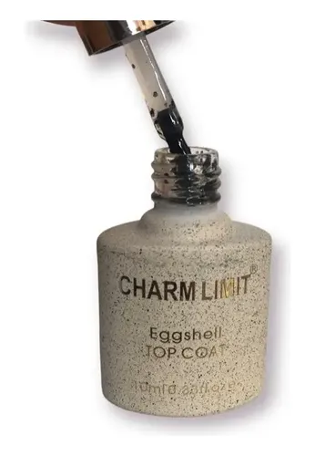 Top Coat Charm Limit Efecto Huevo De Codorniz Eggshell 10ml