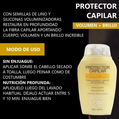 Iyosei Protector Capilar Volumen + Brillo X 150g