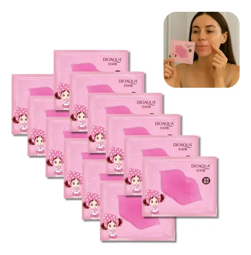 Pack X30 Mascara Mascarilla Para Labios Colageno
