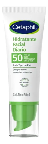 Cetaphil Hidratante Facial Diario Fps 50+ Sin Fragancia 50ml