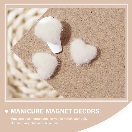 15 Uds. Pegatinas Mini De Felpa Para Manicura