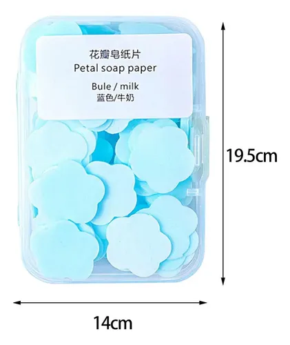 400 Hojas De Papel De Jabón, Hojas De Jabón Color Mezclado
