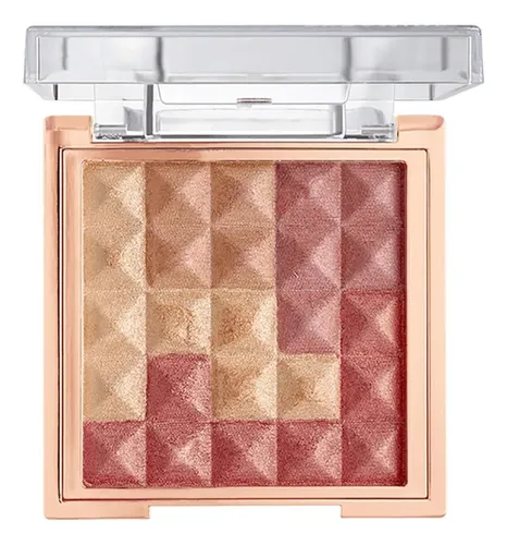 Rubor E Iluminador En Mosaico Flower Beauty Peach Glow