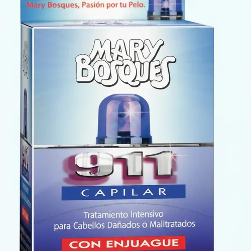Tratamiento Para El Cabello Mary Bosques 911 36 U CON ENJUAGUE