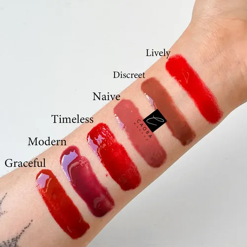 Lipgloss Labial Colour Lips Liquido Mood Ruby Rose