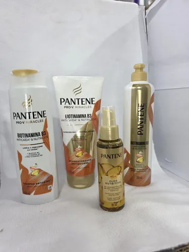 Pantene Kit Biotina Shampoo X 300+acox250+cpeinar+serum
