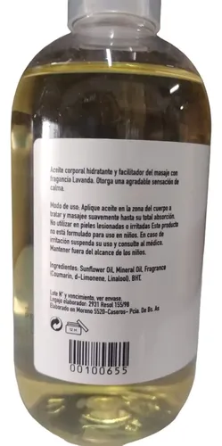 Aceite Para Masajes Lavanda Biobellus 500ml