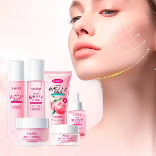 A+++sadoer Set Skincare Durazno Ceramidas 6pzs