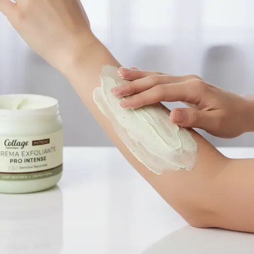 Crema Exfoliante Semilla Natural Blend Pistacho 500g Collage