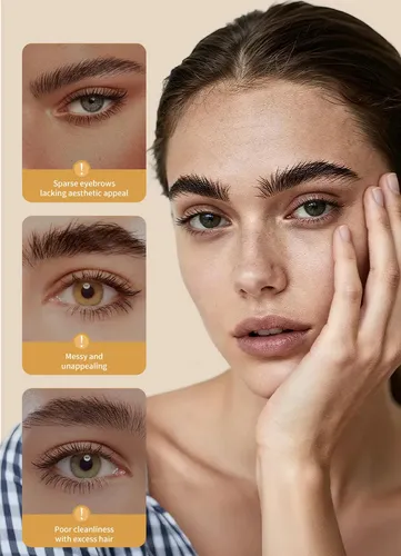 Gel Para Peinar Cejas: Gel Transparente De Larga Duración Pa Multicolor