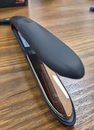 Plancha Para El Cabello De 100% Titanio-negro/ 1