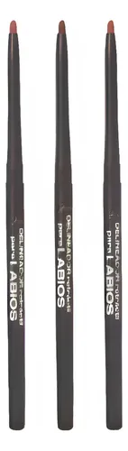 Arex Delineadores De Labios Retráctiles Rosado-cafe-caramelo Color Café
