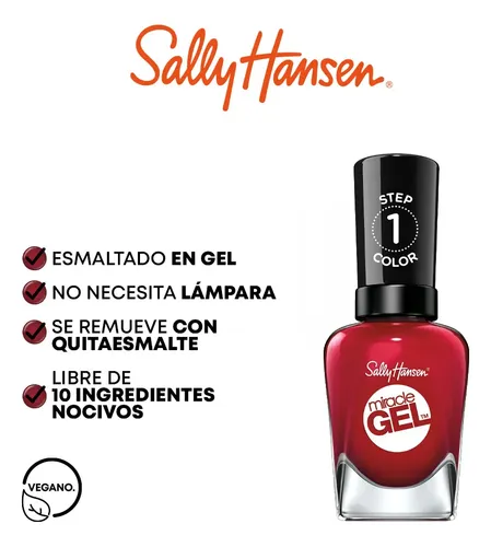 Esmalte de uñas SALLY HANSEN – Miracle Gel™ Cant Beet Royalty 474