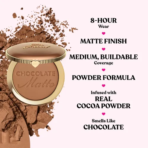 Polvo Bronceador Mate Too Faced Chocolate Soleil